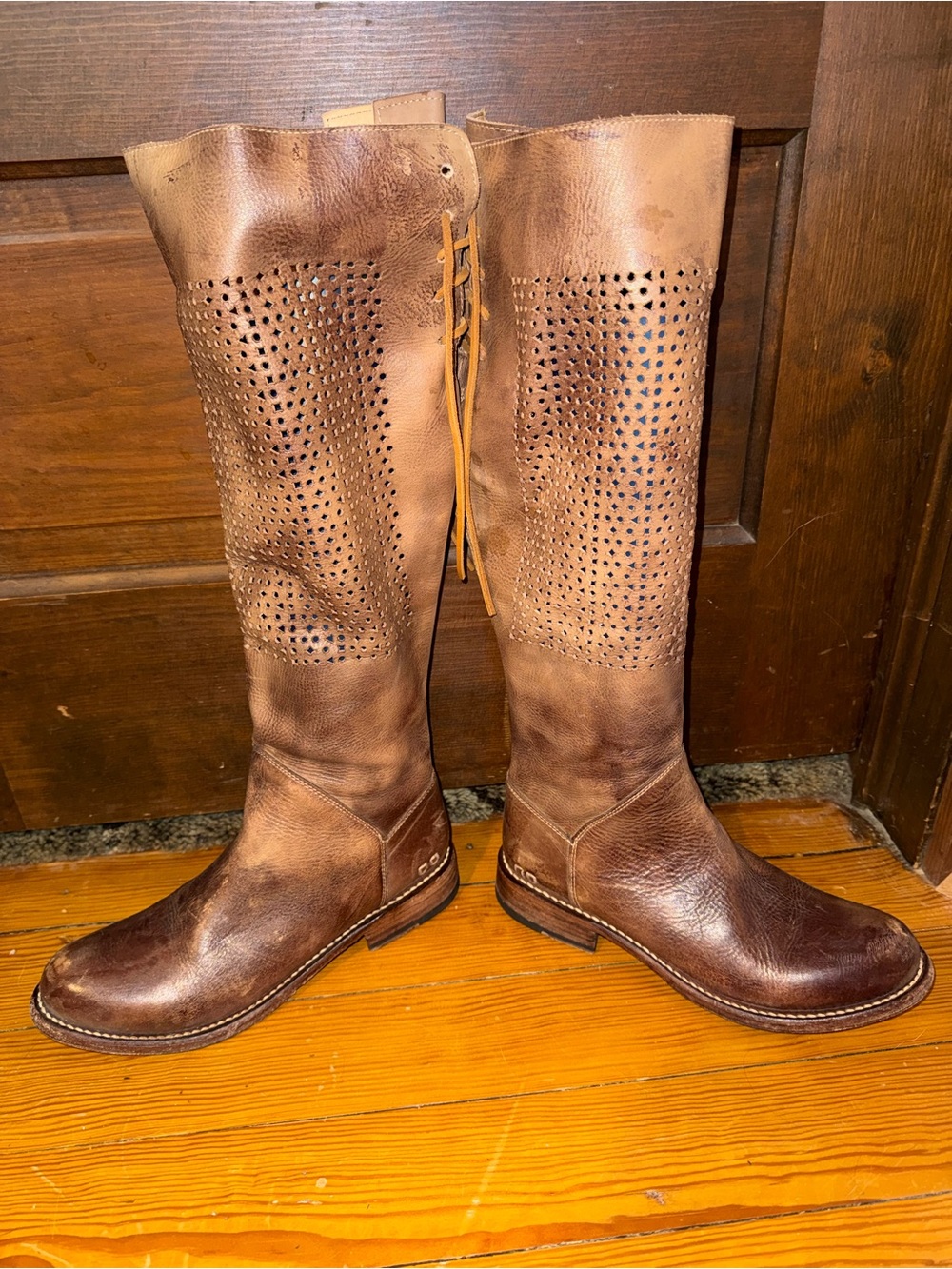 BED|STU Brown Leather Boots